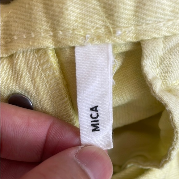 Grlfrnd Mica Gradient Yellow/White/Pink Jeans 27 - Picture 11 of 15
